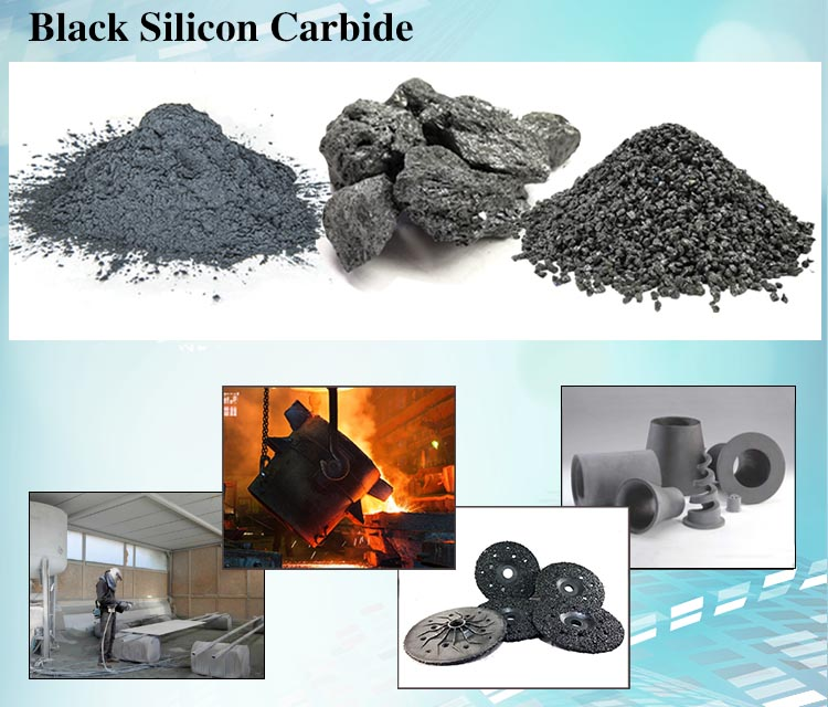 325 lưới SIC đen cho nồi nấu chảy silicon carbide -2-